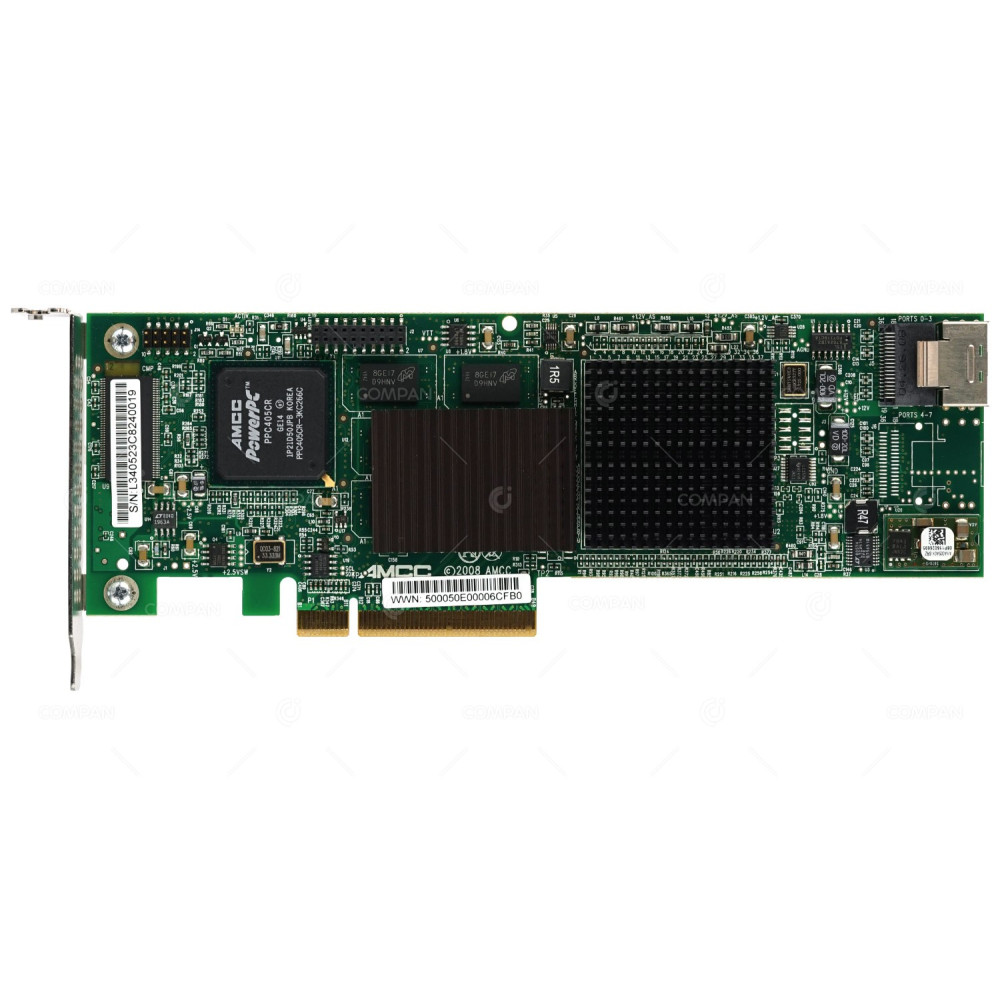 700-3405-20 LP AMCC LSI 9690SA-4I QUAD PORT SAS SATA PCI-E RAID CONTROLLER LP